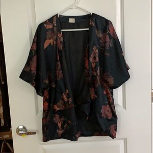 Floral kimono
